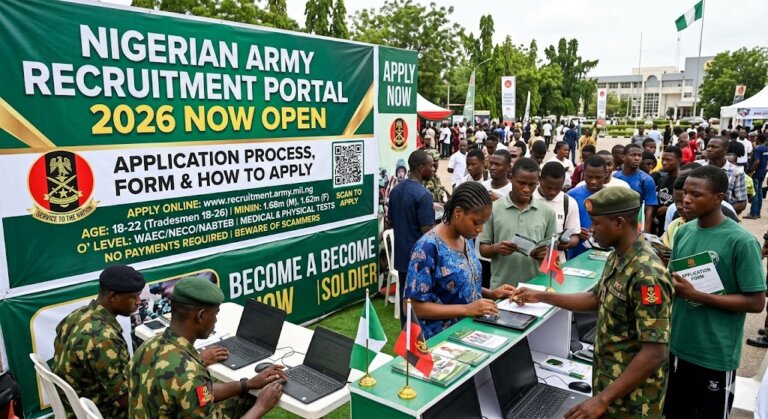 Nigerian Army Recruitment Portal: Application Process, Form, How to Apply