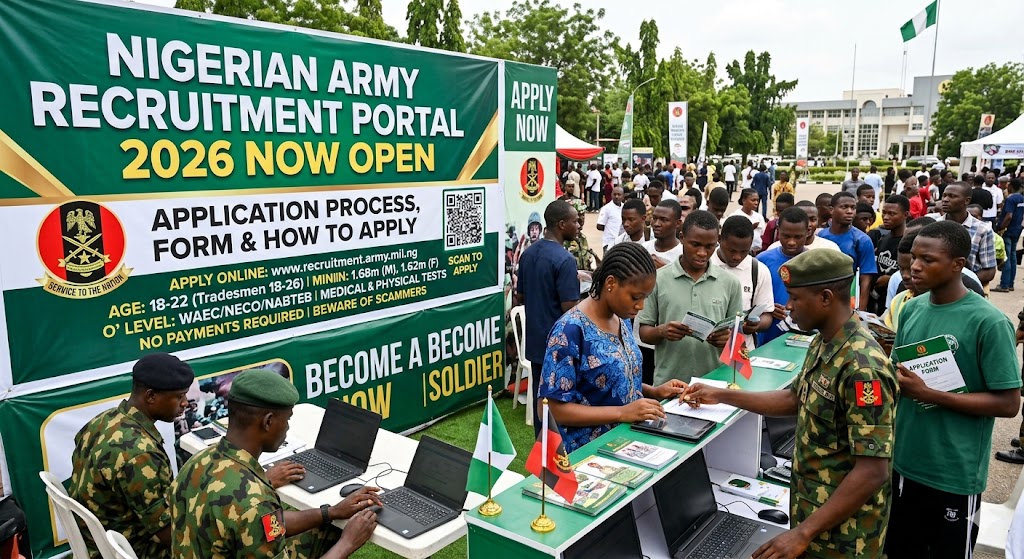 Nigerian Army Recruitment Portal Application Process Form How To Apply